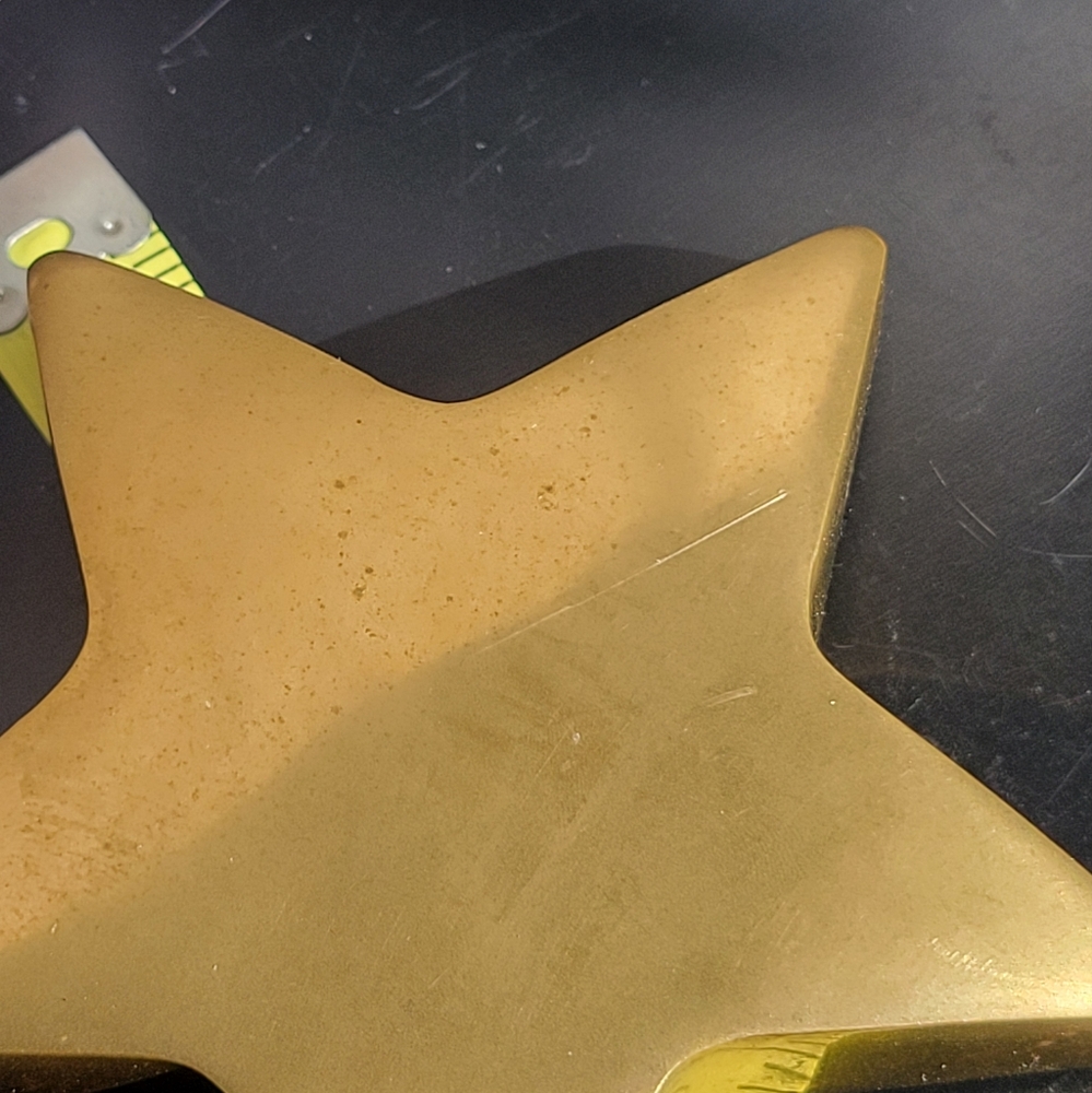 Brass Star Paperweight - Picture 5 of 8